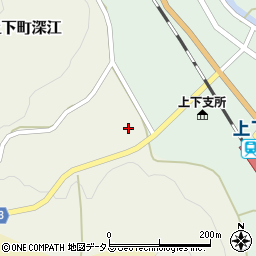 広島県府中市上下町深江712周辺の地図