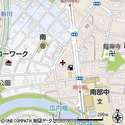 静岡県浜松市中央区龍禅寺町782周辺の地図