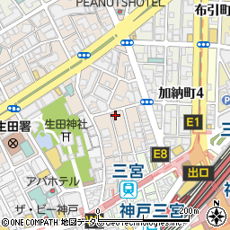 BAR こうりん周辺の地図