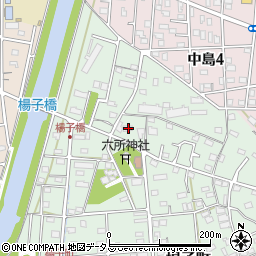 静岡県浜松市中央区楊子町1130周辺の地図