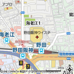 ココカラファインウィステ野田店周辺の地図