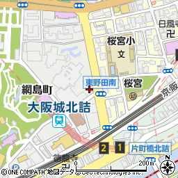 都島消防署東野田出張所周辺の地図