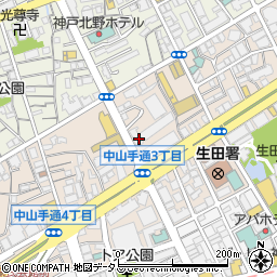 神戸北野Nデンタルクリニック周辺の地図