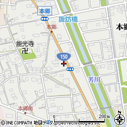静岡県浜松市中央区本郷町786周辺の地図