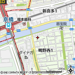 古跡歯科医院周辺の地図