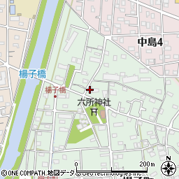 静岡県浜松市中央区楊子町1129周辺の地図
