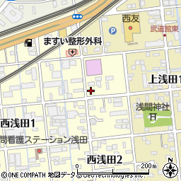浅田木工所周辺の地図