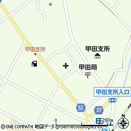 甲田文化センターミューズ周辺の地図
