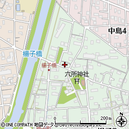 静岡県浜松市中央区楊子町1334周辺の地図