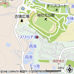 岡山県総社市泉15-44周辺の地図