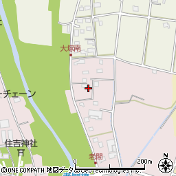 静岡県浜松市中央区金折町1754周辺の地図