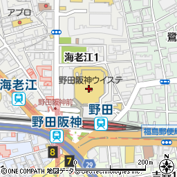ＡＳＢｅｅ野田阪神店周辺の地図