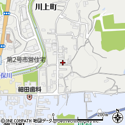 奈良県奈良市川上町60-12周辺の地図