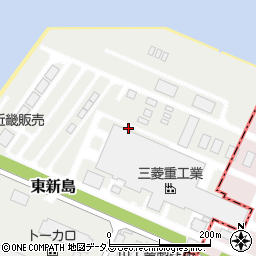 兵庫県加古郡播磨町東新島1周辺の地図
