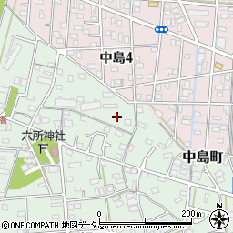 静岡県浜松市中央区楊子町1104周辺の地図