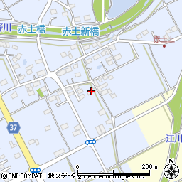 静岡県菊川市赤土210周辺の地図