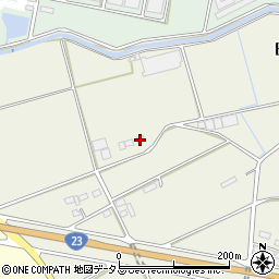 愛知県豊橋市寺沢町田濃周辺の地図