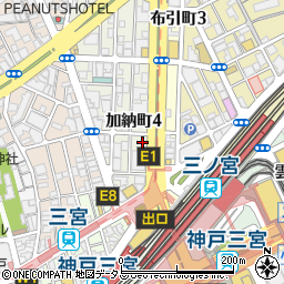住宅情報サービス　三宮店周辺の地図