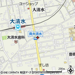ヤマザキＹショップ松尾大清水店周辺の地図