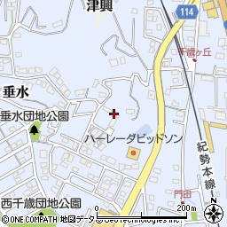 三重県津市垂水357-35周辺の地図