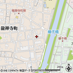 静岡県浜松市中央区龍禅寺町399周辺の地図