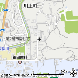 奈良県奈良市川上町62周辺の地図