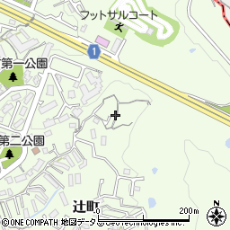 奈良県生駒市辻町561-5周辺の地図