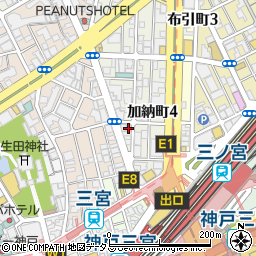 鮨・酒・肴 杉玉 神戸北野坂周辺の地図