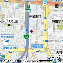 黒田急配周辺の地図