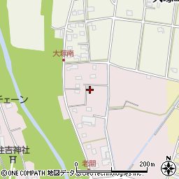 静岡県浜松市中央区金折町1750周辺の地図
