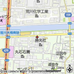 勝光社研修生寮周辺の地図
