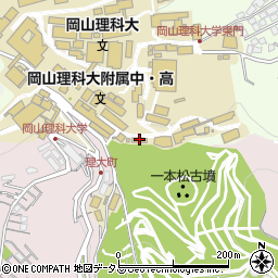 岡山理科大学　７周辺の地図