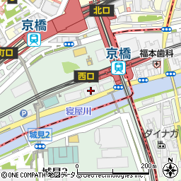 株式会社村上音楽事務所　大阪営業所周辺の地図