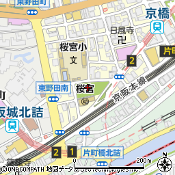 東野田公園周辺の地図