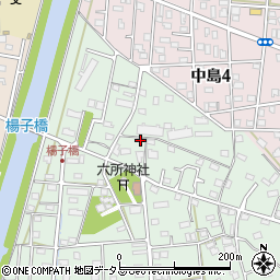 静岡県浜松市中央区楊子町1125周辺の地図