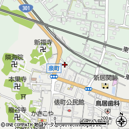 新居いずみ薬局周辺の地図