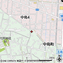 静岡県浜松市中央区楊子町227周辺の地図