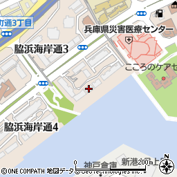 神戸海岸通ハーバーフラッツ５番館周辺の地図
