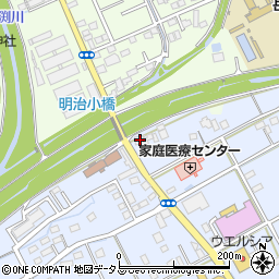 静岡県菊川市赤土2101周辺の地図