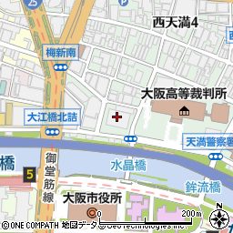 関電ビルマネジメント株式会社　堂島関電ビル周辺の地図