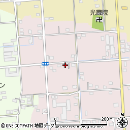静岡県浜松市中央区金折町108周辺の地図