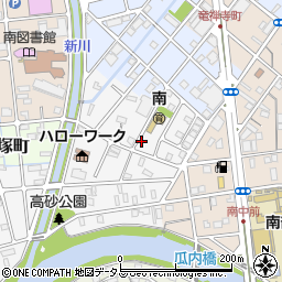 静岡県浜松市中央区浅田町80周辺の地図
