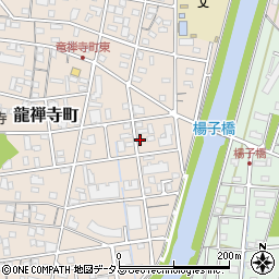 静岡県浜松市中央区龍禅寺町396周辺の地図