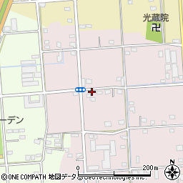 静岡県浜松市中央区金折町103周辺の地図
