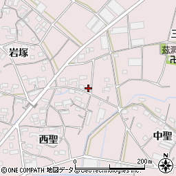 愛知県豊橋市老津町三嶋135周辺の地図