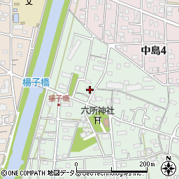静岡県浜松市中央区楊子町1366周辺の地図