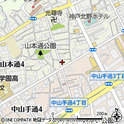 神戸しもかわワイン倶楽部 ワイバーン周辺の地図
