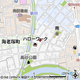 静岡県浜松市中央区浅田町54周辺の地図