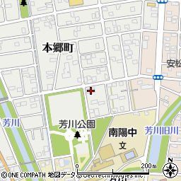 静岡県浜松市中央区本郷町3100周辺の地図