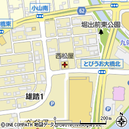西松屋浜松志都呂店周辺の地図